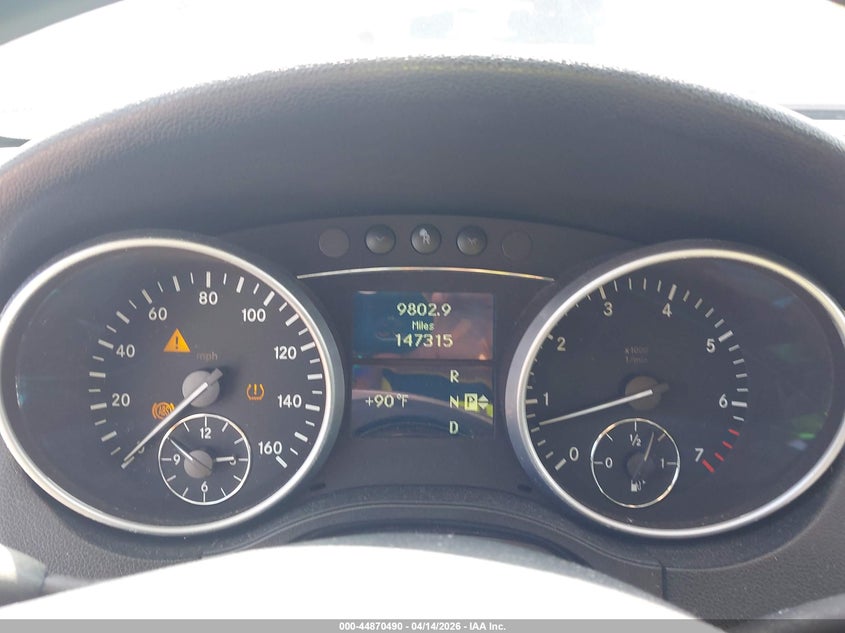 2011 Mercedes-Benz Ml 350 4Matic VIN: 4JGBB8GB2BA725875 Lot: 44870490