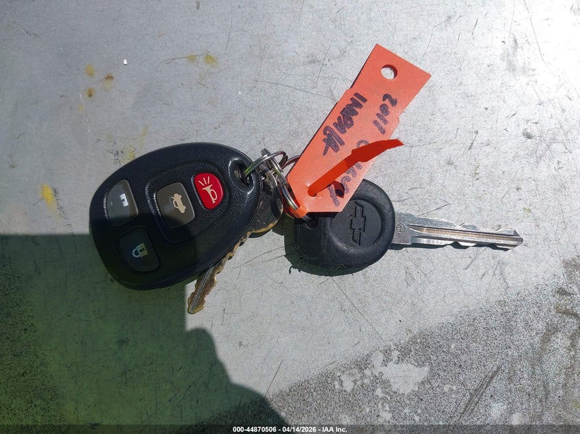 2011 Chevrolet Impala Ls VIN: 2G1WF5EK2B1252736 Lot: 44870506