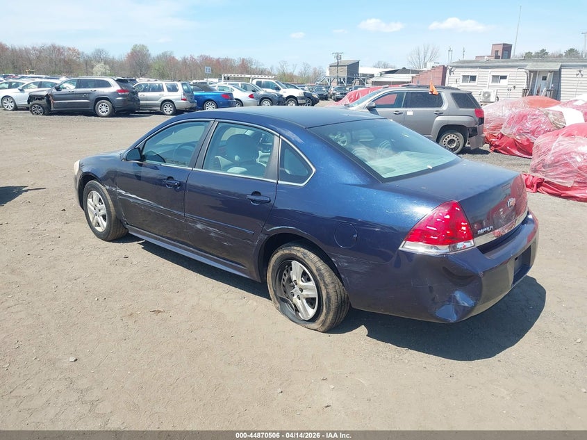 2011 Chevrolet Impala Ls VIN: 2G1WF5EK2B1252736 Lot: 44870506