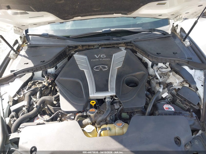 2016 Infiniti Q50 3.0T Red Sport 400 VIN: JN1FV7ARXGM451878 Lot: 44870535