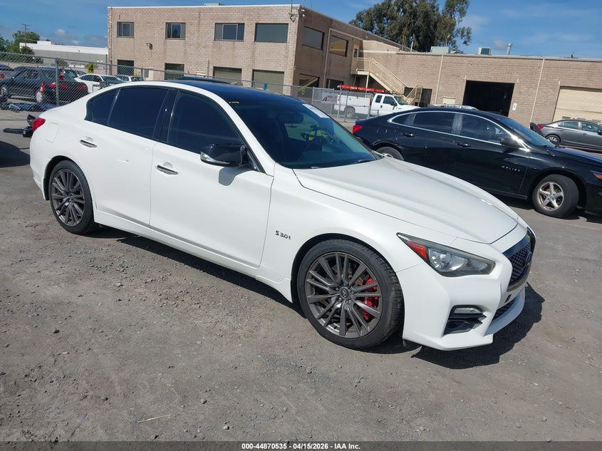 2016 Infiniti Q50 3.0T Red Sport 400