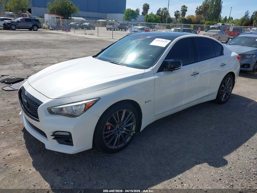 2016 Infiniti Q50 3.0T Red Sport 400