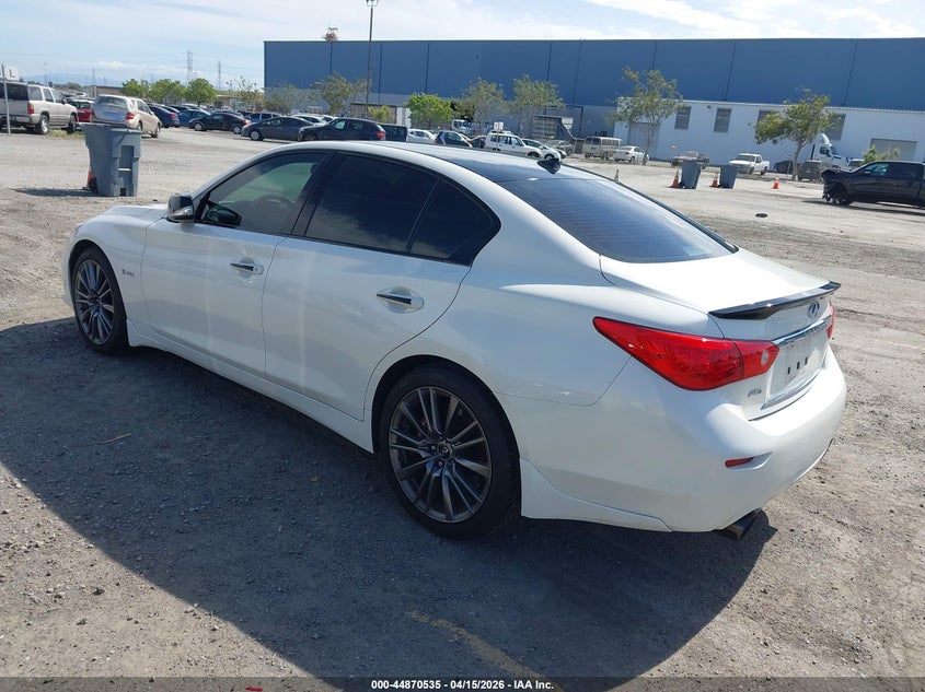 2016 Infiniti Q50 3.0T Red Sport 400