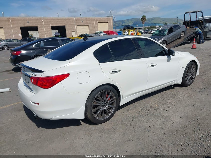 2016 Infiniti Q50 3.0T Red Sport 400