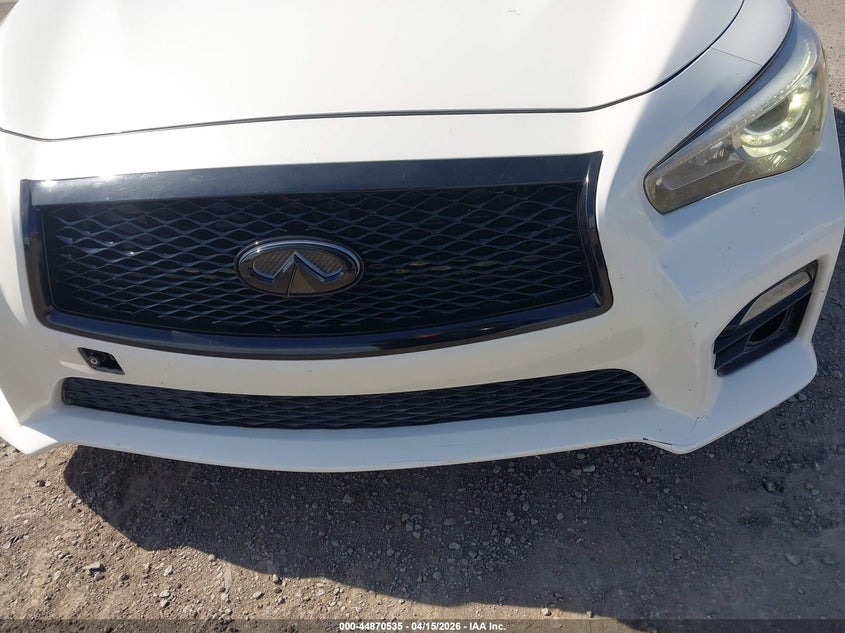 2016 Infiniti Q50 3.0T Red Sport 400 VIN: JN1FV7ARXGM451878 Lot: 44870535