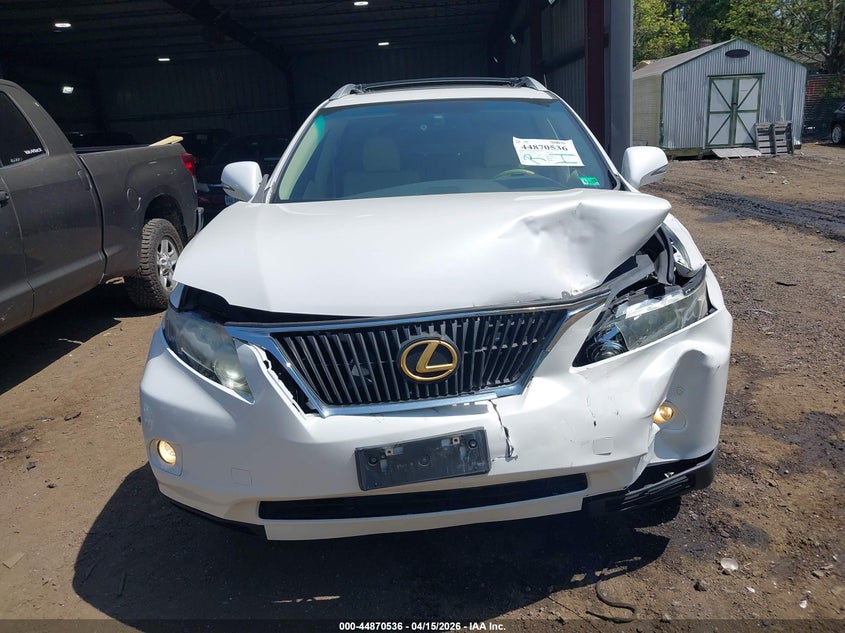 2011 Lexus Rx 350 VIN: 2T2BK1BA5BT107628 Lot: 44870536