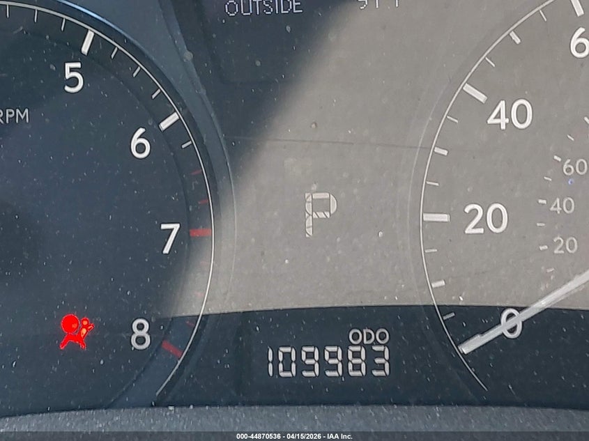 2011 Lexus Rx 350 VIN: 2T2BK1BA5BT107628 Lot: 44870536