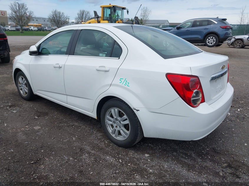 2015 Chevrolet Sonic Lt Auto