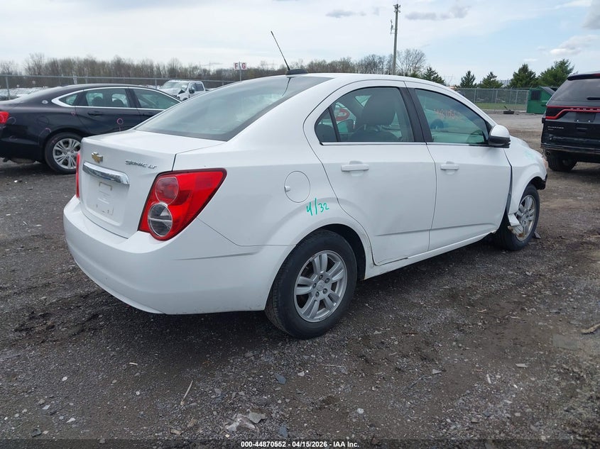 2015 Chevrolet Sonic Lt Auto