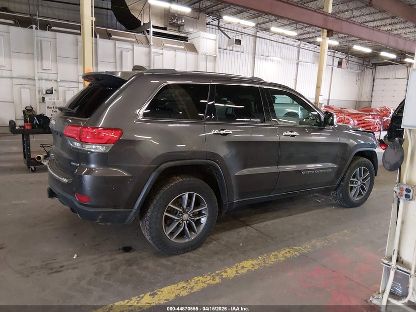 2017 Jeep Grand Cherokee Limited 4X4 VIN: 1C4RJFBG0HC734455 Lot: 44870555