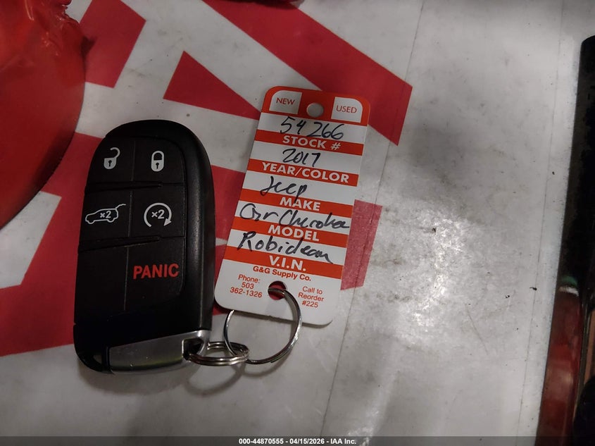 2017 Jeep Grand Cherokee Limited 4X4 VIN: 1C4RJFBG0HC734455 Lot: 44870555