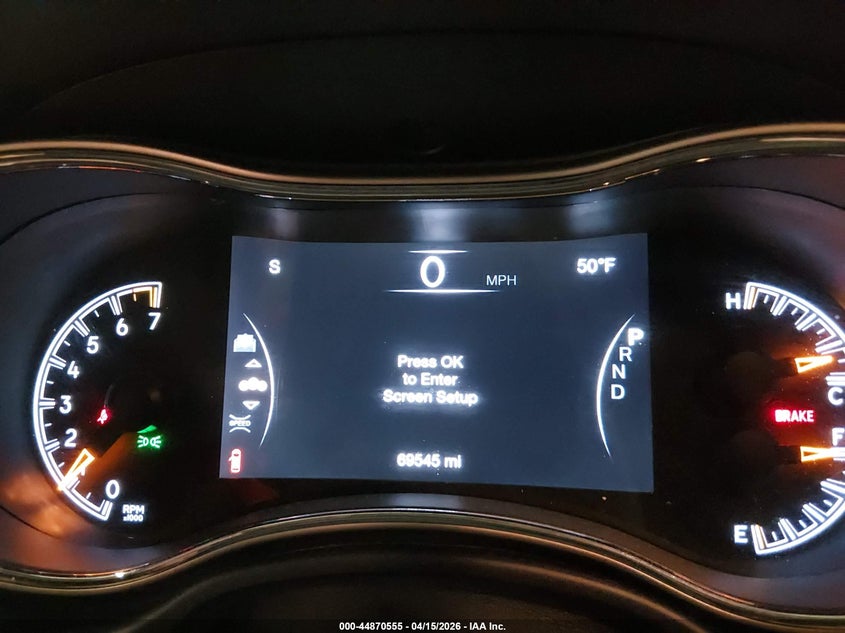 2017 Jeep Grand Cherokee Limited 4X4 VIN: 1C4RJFBG0HC734455 Lot: 44870555