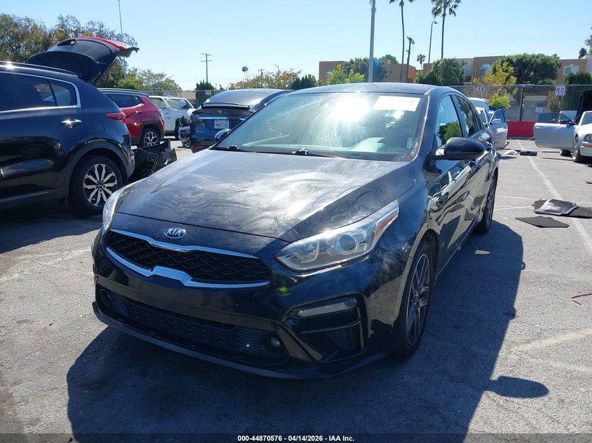 Vin: 3kpf34ad3ke088370, lot: 45367887, kia forte s 20192
