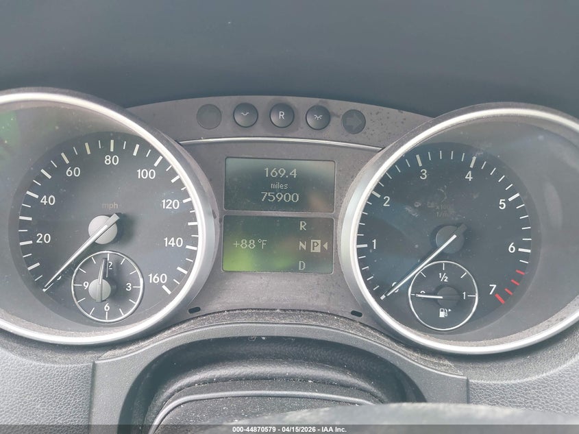 2007 Mercedes-Benz Ml 350 4Matic VIN: 4JGBB86E07A201823 Lot: 44870579
