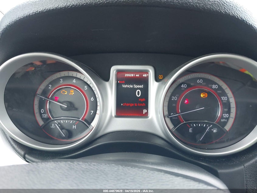 2019 Dodge Journey Se Value Package VIN: 3C4PDCAB0KT746880 Lot: 44870629