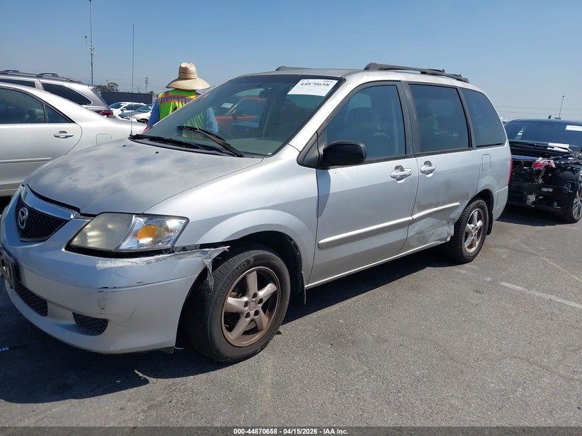 MAZDA MPV 2003 VIN JM3LW28J130335543