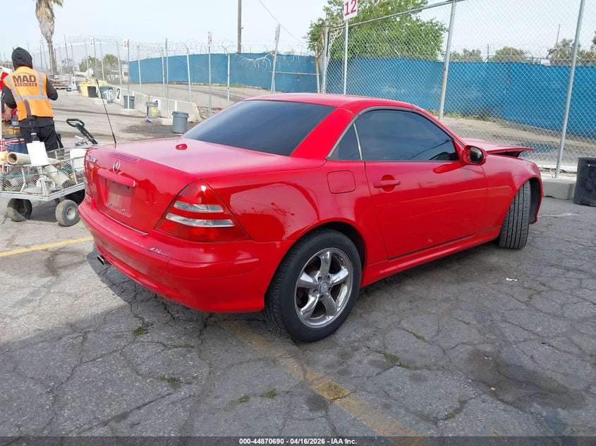 2001 Mercedes-Benz Slk 320