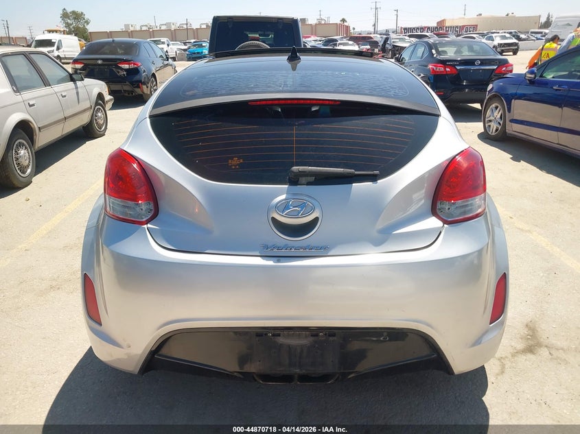 2012 Hyundai Veloster Base W/Black VIN: KMHTC6AD0CU048275 Lot: 44870718