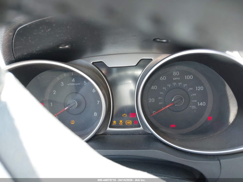 2012 Hyundai Veloster Base W/Black VIN: KMHTC6AD0CU048275 Lot: 44870718