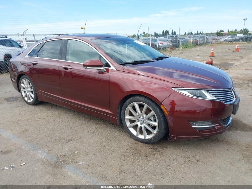 2016 Lincoln Mkz Hybrid