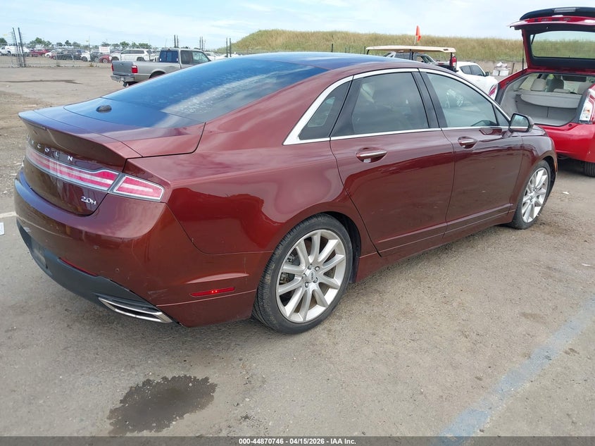 2016 Lincoln Mkz Hybrid
