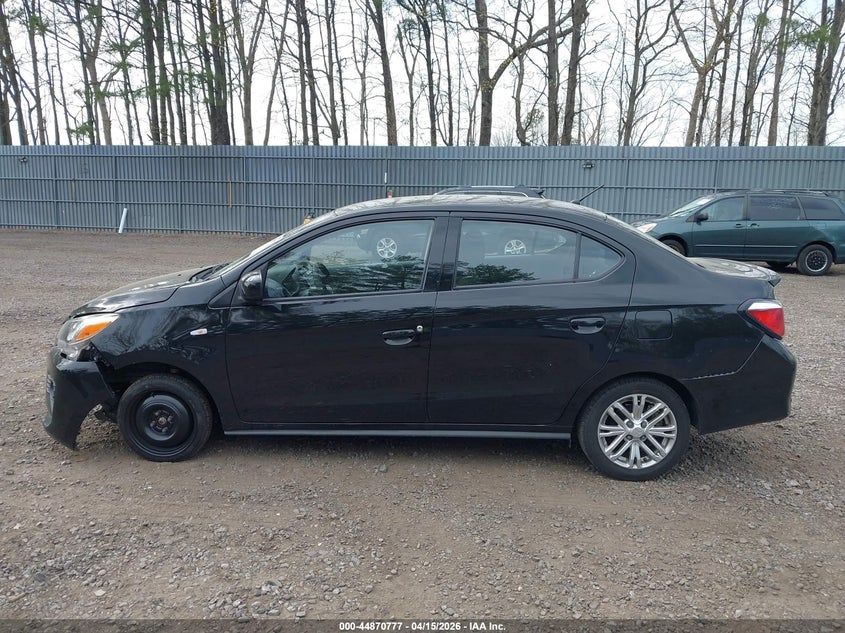 2022 Mitsubishi Mirage G4 Black Edition/Es/Le VIN: ML32FUFJ3NHF01865 Lot: 44870777