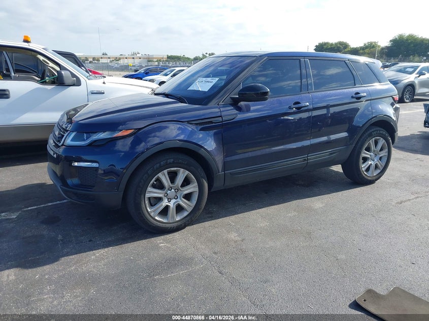 Vin: salvp2rx0jh269530, lot: 45368177, land rover range rover evoque se/se premium 20182