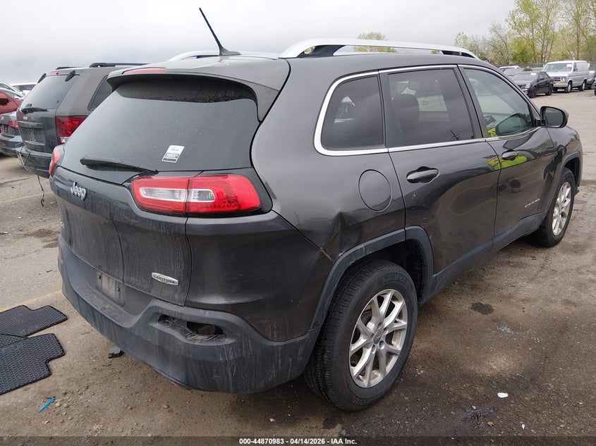 2014 Jeep Cherokee 3.2 Latitude silver Lot 111044870983 Vin 1C4PJMCS2EW260534