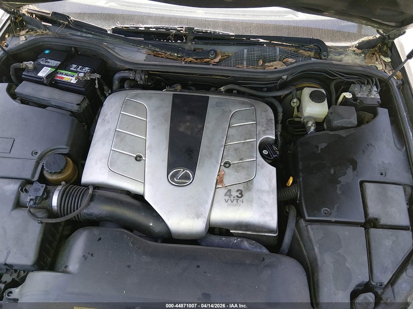 2001 Lexus Ls 430 VIN: JTHBN30F710032699 Lot: 44871007