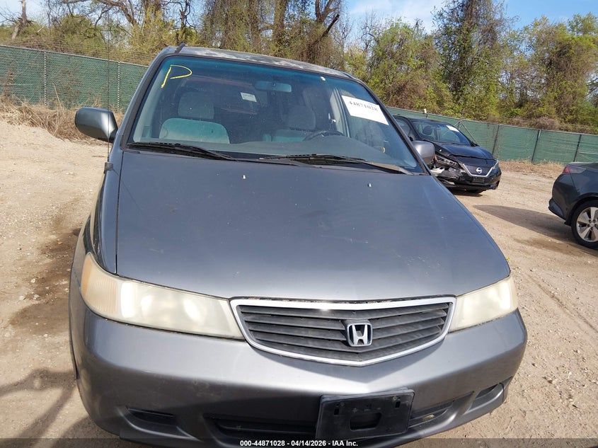2001 Honda Odyssey Ex VIN: 2HKRL186X1H558956 Lot: 44871028