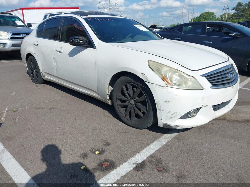 2010 Infiniti G37 Journey