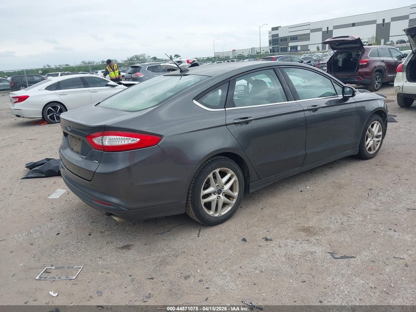 2016 Ford Fusion 2.5 Se grey Lot 111044871075 Vin 3FA6P0H79GR253521