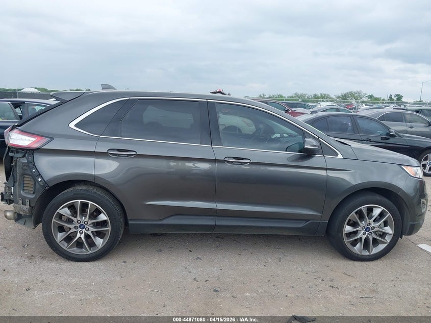 2018 Ford Edge Titanium VIN: 2FMPK3K87JBC11754 Lot: 44871080