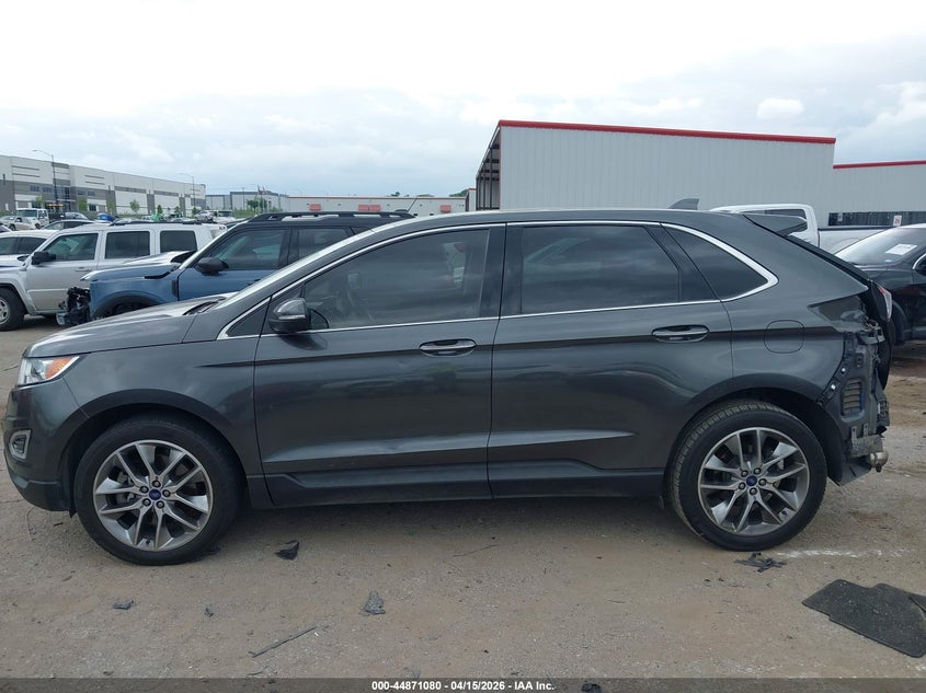 2018 Ford Edge Titanium VIN: 2FMPK3K87JBC11754 Lot: 44871080