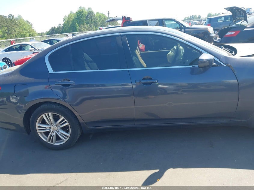 2012 Infiniti G37 VIN: JN1CV6AR4CM970562 Lot: 44871097