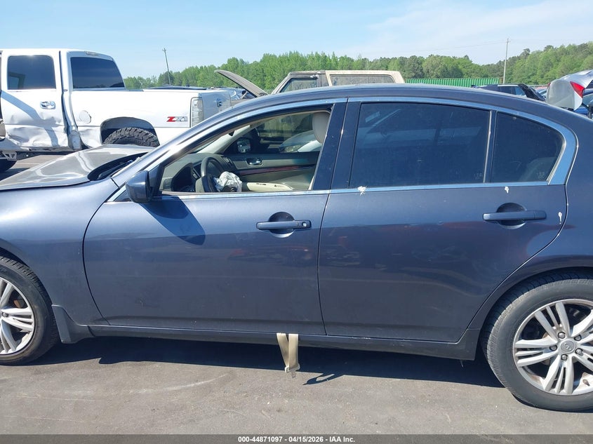 2012 Infiniti G37 VIN: JN1CV6AR4CM970562 Lot: 44871097