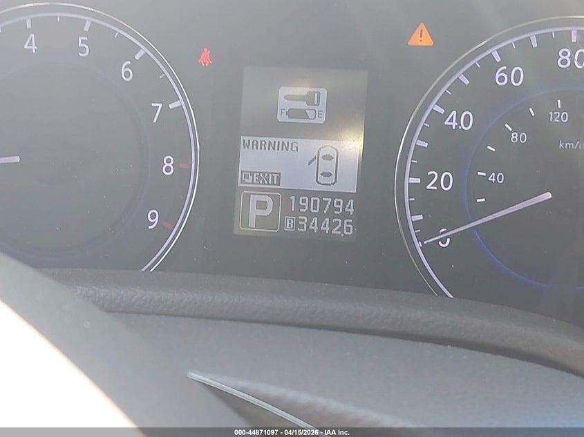 2012 Infiniti G37 VIN: JN1CV6AR4CM970562 Lot: 44871097