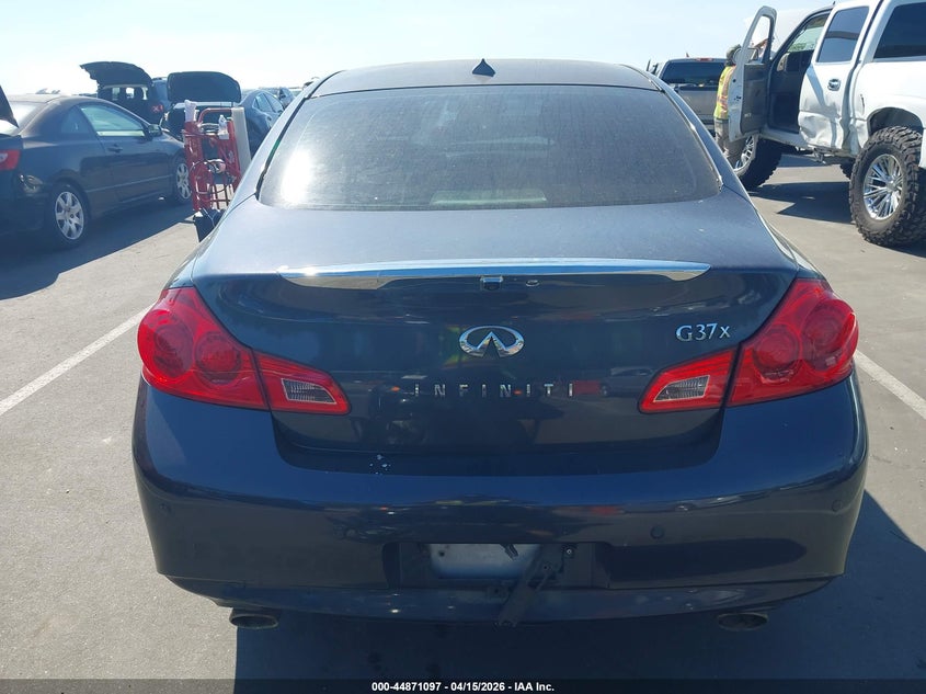 2012 Infiniti G37 VIN: JN1CV6AR4CM970562 Lot: 44871097