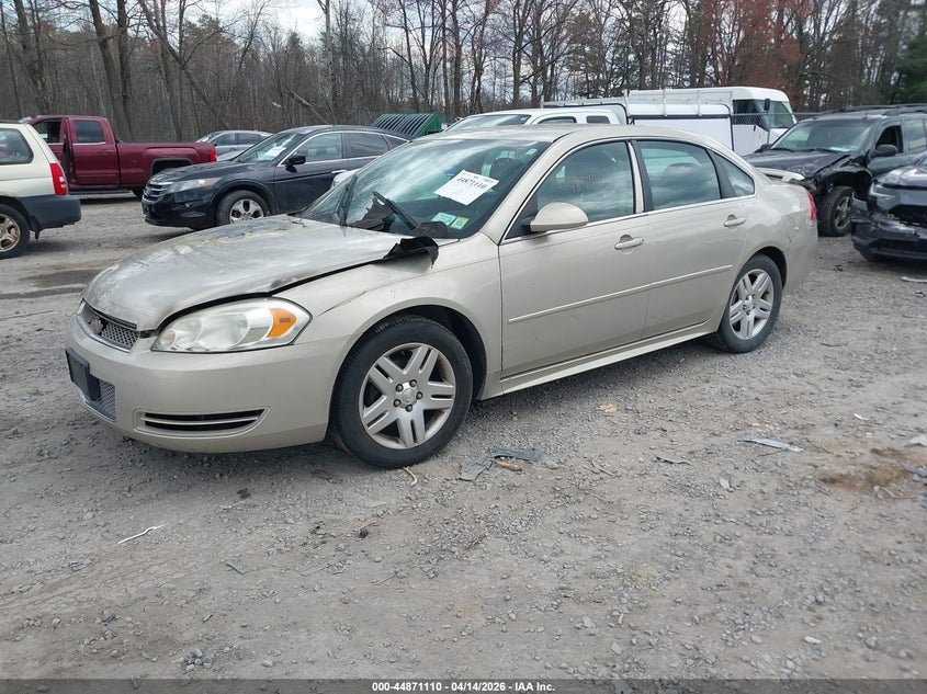 2012 Chevrolet Impala Lt 2G1WB5E35C1150644 photo 1