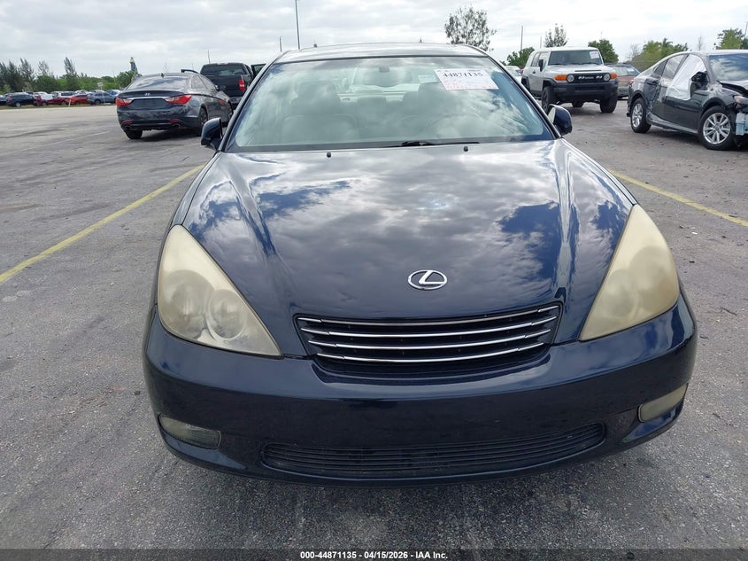 2003 Lexus Es 300 VIN: JTHBF30G336009622 Lot: 44871135