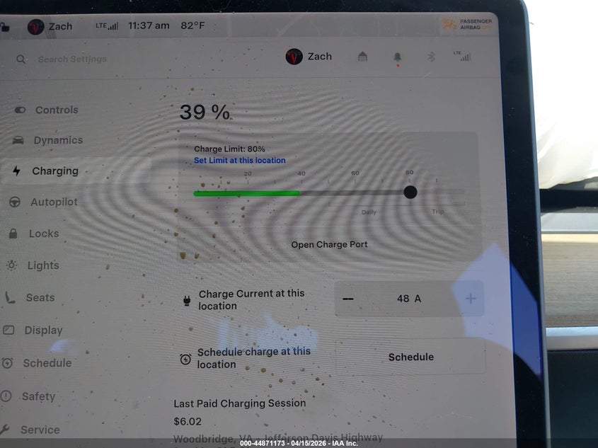 2021 Tesla Model 3 Long Range Dual Motor All-Wheel Drive VIN: 5YJ3E1EB5MF965443 Lot: 44871173