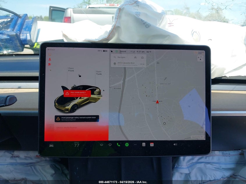 2021 Tesla Model 3 Long Range Dual Motor All-Wheel Drive VIN: 5YJ3E1EB5MF965443 Lot: 44871173