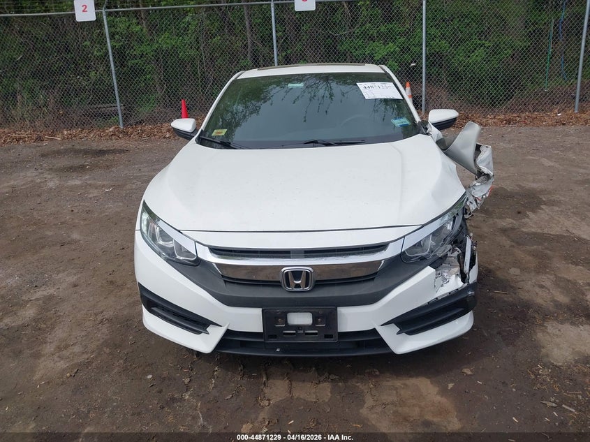 2017 Honda Civic 2.0 Lx-P white Lot 111044871229 Vin 2HGFC4B08HH301730