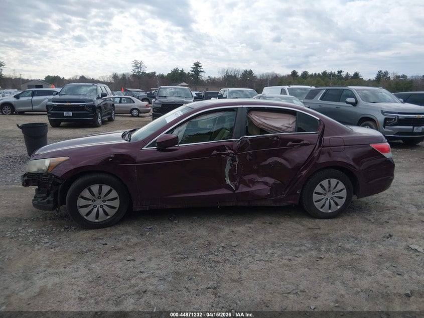 2011 Honda Accord 2.4 Lx VIN: 1HGCP2F3XBA146166 Lot: 44871232