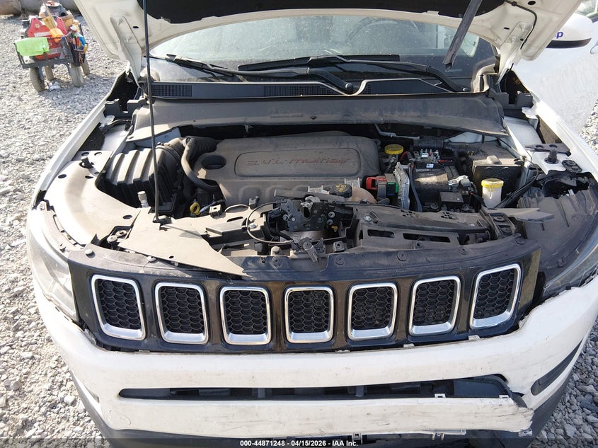 2021 Jeep Compass 2.4 Latitude Fwd White Lot 111044871248 Vin 3C4NJCBB0MT592303