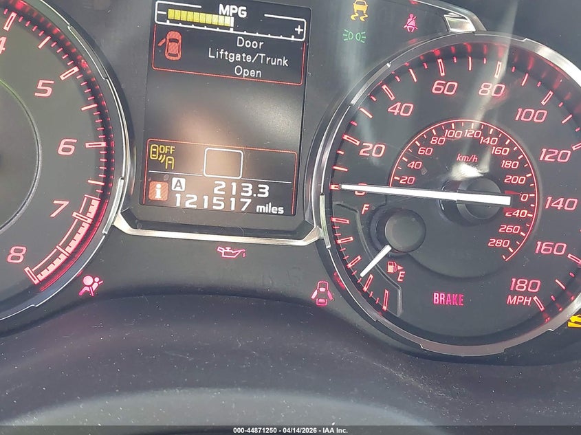 2017 Subaru Wrx Limited VIN: JF1VA1L66H9825546 Lot: 44871250