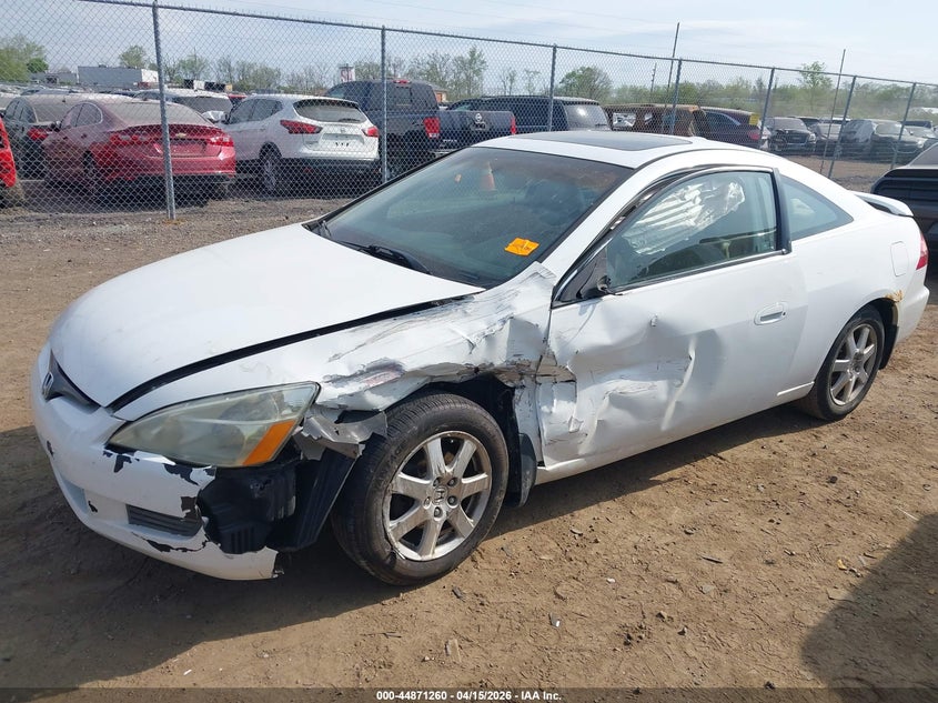 2005 Honda Accord Cpe Ex-L V6 VIN: 1HGCM82675A014336 Lot: 44871260