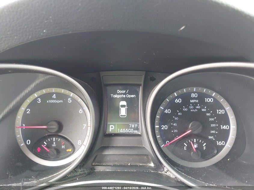 2014 Hyundai Santa Fe Sport 2.4L VIN: 5XYZTDLB8EG164035 Lot: 44871293