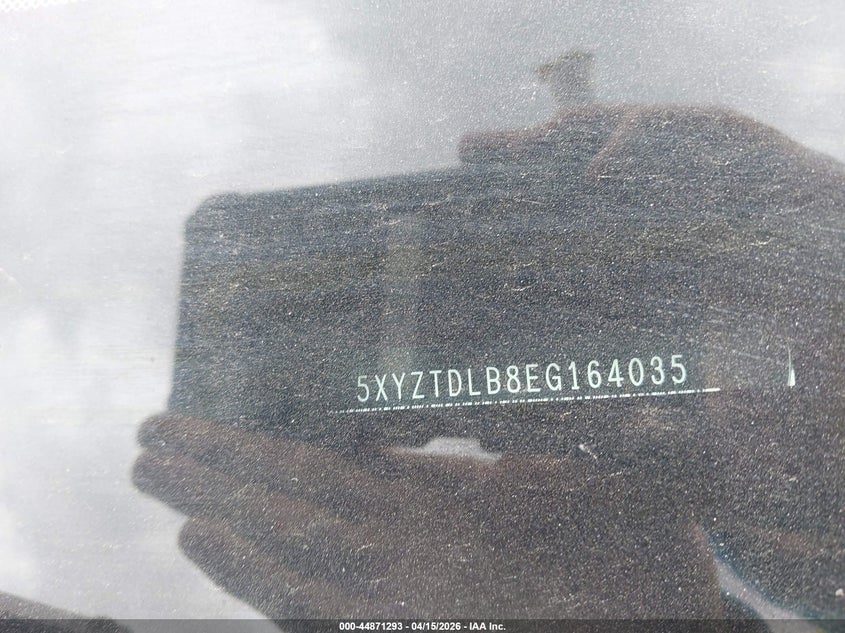 2014 Hyundai Santa Fe Sport 2.4L VIN: 5XYZTDLB8EG164035 Lot: 44871293