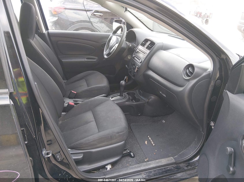 2017 Nissan Versa 1.6 1.6 S+ black Lot 111044871307 Vin 3N1CN7AP9HL891250
